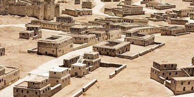 Israel museum model of jerusalem