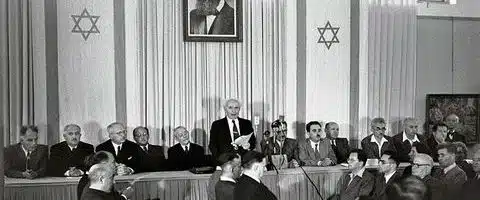Declaration of Independence State of Israel