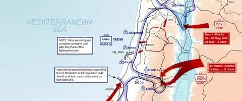 War of Independence map